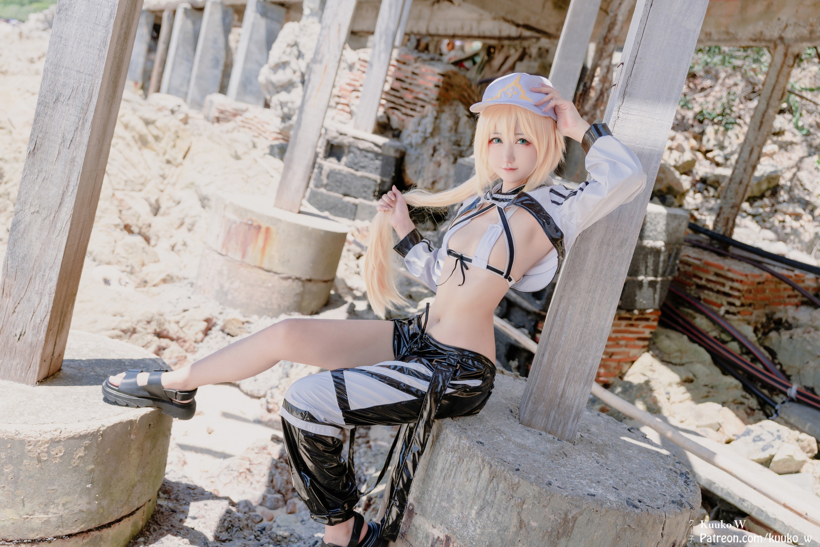 图片[1]-Kuuko W – NO.166 Summer Altria Caster(Fate Grand Order)[31P]-XikXak